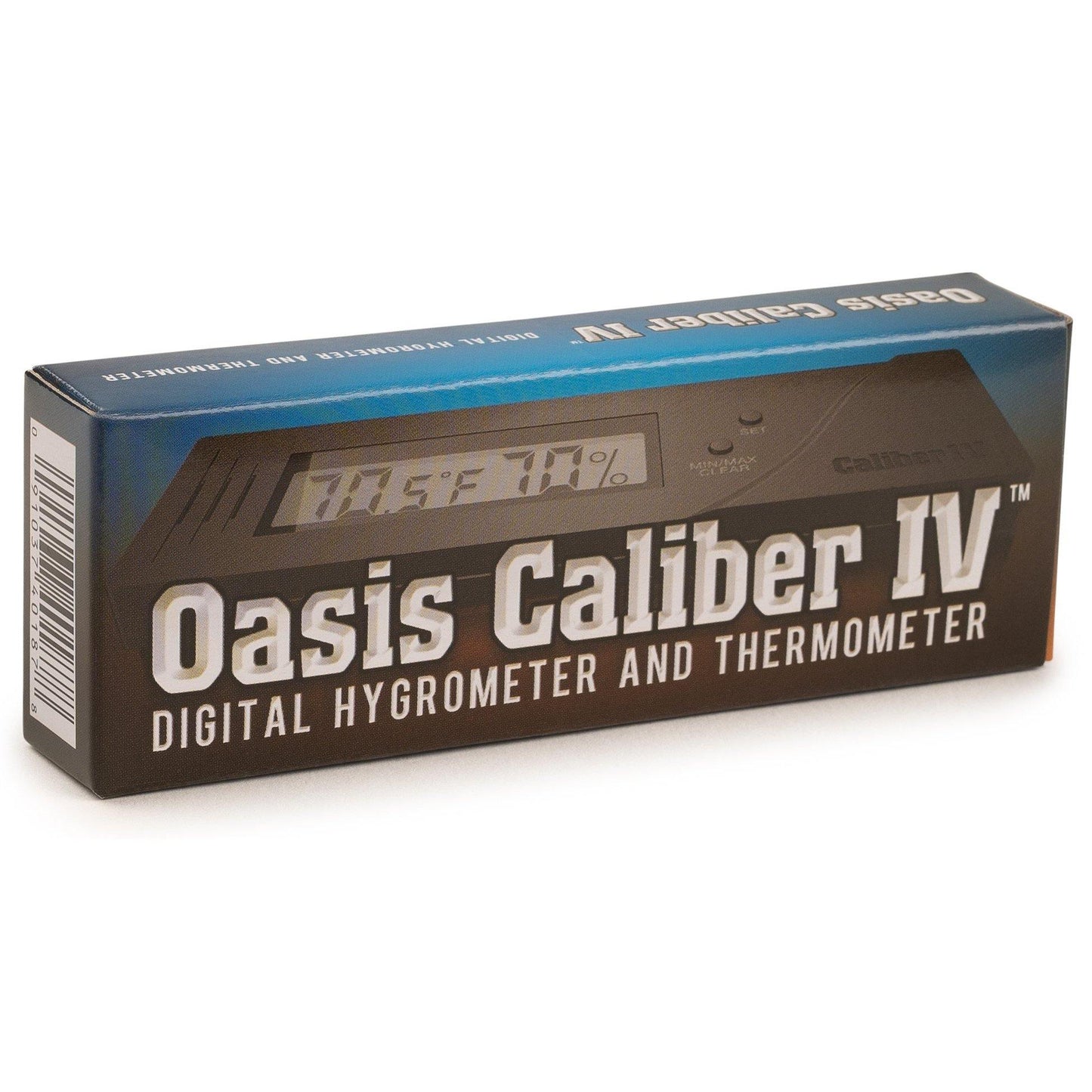 Cigar Oasis Caliber IV Slim Digital Hygrometer-Hygrometers-Cigar Oasis-Cigar Oasis