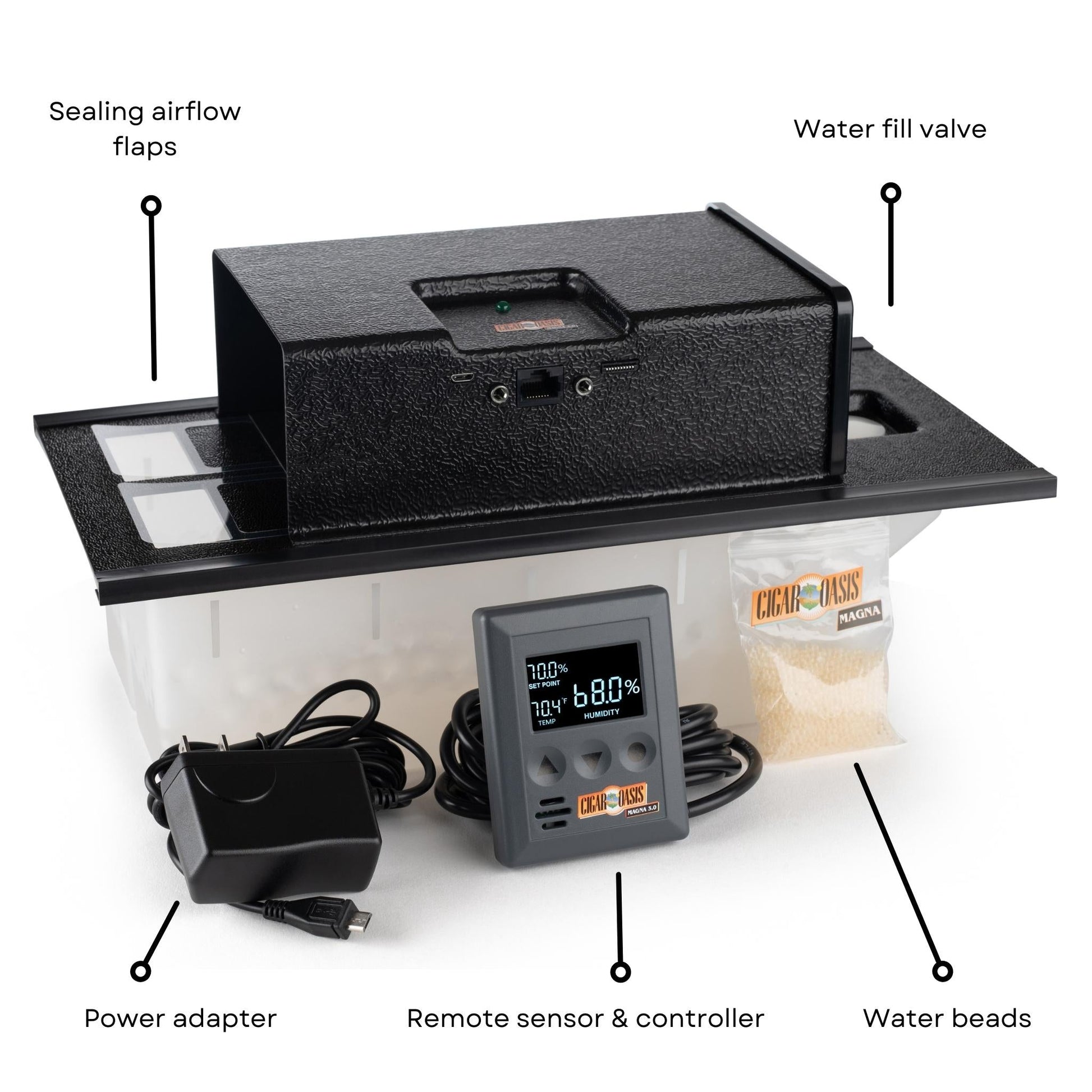 Cigar Oasis Magna 3.0 Electronic Humidifier-Humidor Accessories-Cigar Oasis-Cigar Oasis